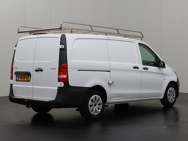 Mercedes-Benz VITO 111CDI Lang | Imperiaal | Trekhaak | Navigatie | Camera | Airco | Cruise | Betimmering
