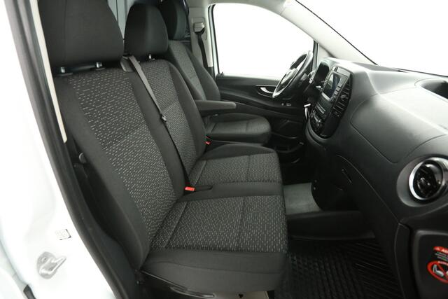Mercedes-Benz VITO 114 CDI Lang | Aut. | Airco | Cruise | Camera | Carplay | 3-Zits | Navi | 2xSchuifdeur | Trekh. | Stoelverw.