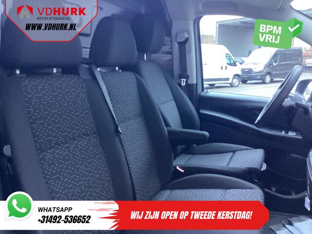 Mercedes-Benz VITO 116 CDI Aut. L2 BPM VRIJ! LED/ Stoelverw./ 270Gr.Deuren/ Camera/ Cruise/ PDC/ Trekhaak