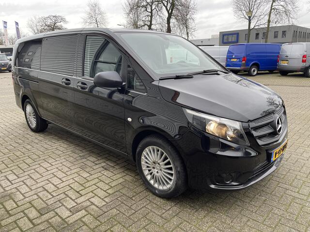 Mercedes-Benz VITO 114 CDI automaat Extra Lang L3 DC 6 persoons Tourer / vaste prijs rijklaar ¤ 27.950 marge / lease vanaf ¤ 456 / airco / cruise / navigatie / camera / dubbele schuifdeur !