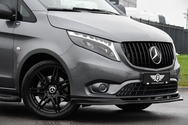 Mercedes-Benz VITO 119 CDI L2 AMG Edition Camera, Cruise, Carplay, 190pk, Leder, Stoelverwarming, LED, Automaat, Luxe, Multimedia, Uniek!