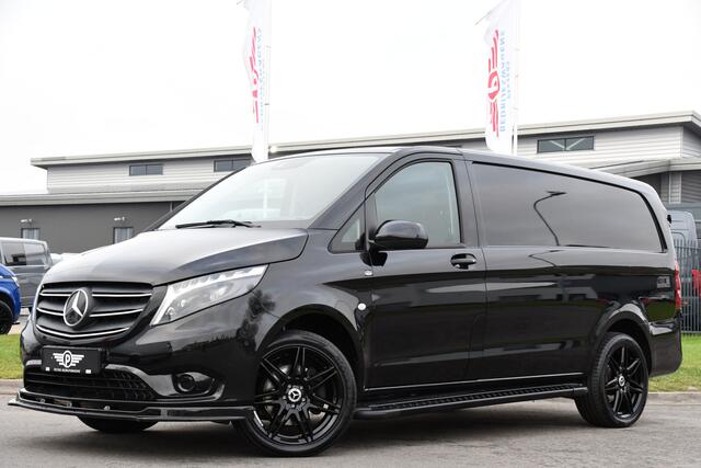 Mercedes-Benz VITO 119 CDI L2 4x4 Black Edition Camera, Cruise, Carplay, LED, Automaat, 190pk, Trekhaak, Multimedia, Sensoren, Uniek! 4Matic