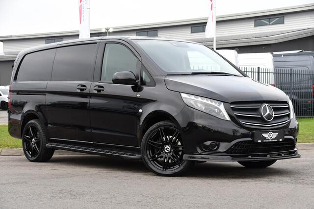 Mercedes-Benz VITO 119 CDI L2 4x4 Black Edition Camera, Cruise, Carplay, LED, Automaat, 190pk, Trekhaak, Multimedia, Sensoren, Uniek! 4Matic