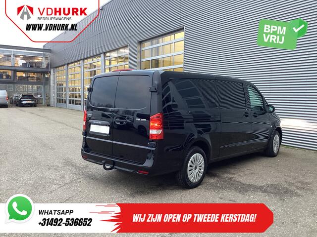 Mercedes-Benz VITO 119 CDI Aut. L3 LED/ 2.5t Trekverm./ 270Gr.Deuren/ Stoelverw./ Carplay/ Camera/ Trekhaak/ Cruise/ PDC/ DAB