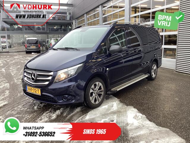 Mercedes-Benz VITO 114 CDI Aut. L2 DC Dubbel Cabine 2x Schuifdeur/ Carplay/ Camera/ Sidesteps/ Cruise/ 17" LMV/ Trekhaak