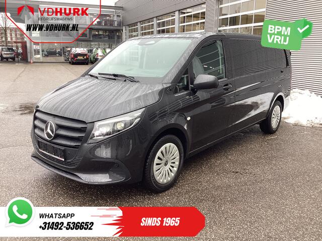 Mercedes-Benz VITO 116 CDI Aut. L3 LED/ Carplay/ 270Gr.Deuren./ Stoelverw/ Camera/ PDC V+A/ Trekhaak/ Navi/ Cruise