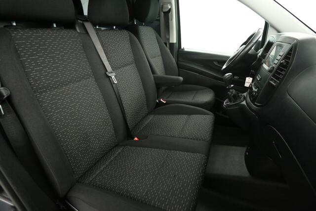 Mercedes-Benz VITO 116 CDI Lang | Airco | Camera | Cruise | Carplay | Stoelverw. | 3-Zits | Navi | Parkeersens.