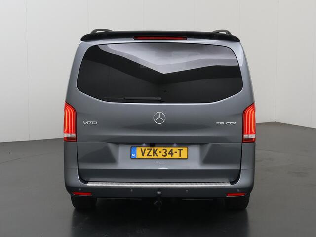 Mercedes-Benz VITO 119 CDI | L3 XL | DUBBEL CABINE | 190 PK | AUT. | EDITION | SPOILERPAKKET | LED | NAVIGATIE | CLIMATE CONTROL | CAMERA | PARKEERSENSOREN | BETIMMERDE LAADRUIMTE | TREKHAAK | METALLIC | CARPLAY / ANDROID AUTO | 17" LICHTMETALEN WIELEN