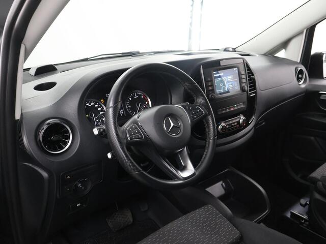 Mercedes-Benz VITO 119 CDI | L3 XL | DUBBEL CABINE | 190 PK | AUT. | EDITION | SPOILERPAKKET | LED | NAVIGATIE | CLIMATE CONTROL | CAMERA | PARKEERSENSOREN | BETIMMERDE LAADRUIMTE | TREKHAAK | METALLIC | CARPLAY / ANDROID AUTO | 17" LICHTMETALEN WIELEN