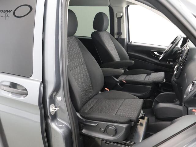 Mercedes-Benz VITO 119 CDI | L3 XL | DUBBEL CABINE | 190 PK | AUT. | EDITION | SPOILERPAKKET | LED | NAVIGATIE | CLIMATE CONTROL | CAMERA | PARKEERSENSOREN | BETIMMERDE LAADRUIMTE | TREKHAAK | METALLIC | CARPLAY / ANDROID AUTO | 17" LICHTMETALEN WIELEN