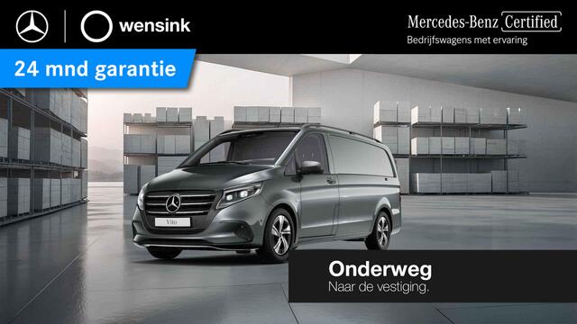 Mercedes-Benz VITO 116 CDI | L2 | SELECT | AUTOMAAT | TREKHAAK | STOELVERWARMING | CAMERA | ALARM KLASSE 3 | KUNST LEDER ZWART | BETIMMERDE LAADRUIMTE | LICHTMETALEN WIELEN | MULTI-BEAM LED LAMPEN
