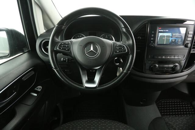 Mercedes-Benz VITO 114 CDI Lang | Aut. | Airco | Camera | Adap. Cruise | 3-Zits | Stoelverw. | 2xSchuifdeur | Carplay | Trekh.