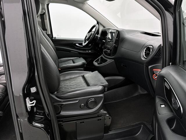 Mercedes-Benz VITO 116 CDI Lang DC Leder Dubbele cabine Stoelverwarming Dubbele schuifdeur Led Navigatie Carplay Camera