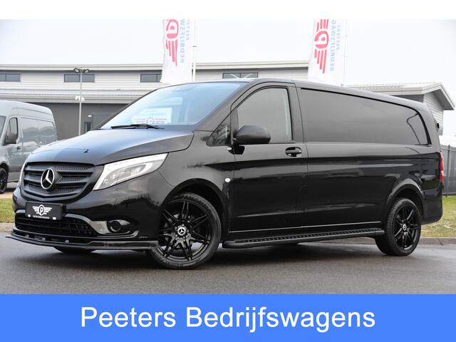 Mercedes-Benz VITO 116 CDI L3 Black Edition Camera, Cruise, Carplay, LED, 164pk, multimedia, Sensoren, Automaat, Uniek!