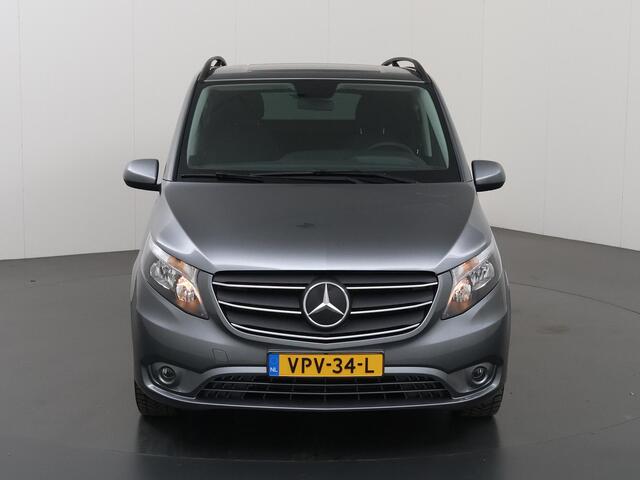 Mercedes-Benz VITO 110 CDI | L2 Lang | Dubbele Cabine | Navigatie | Airco | Cruise Control | Bluetooth | 5-zits | Trekhaak | LM Velgen | Certified