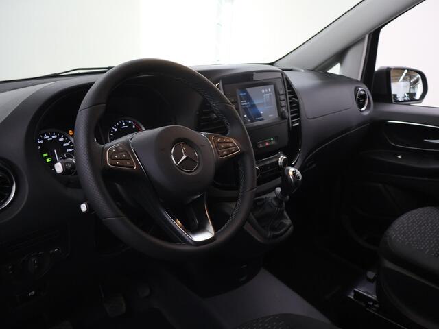 Mercedes-Benz VITO 110 CDI | L2 Lang | Dubbele Cabine | Navigatie | Airco | Cruise Control | Bluetooth | 5-zits | Trekhaak | LM Velgen | Certified