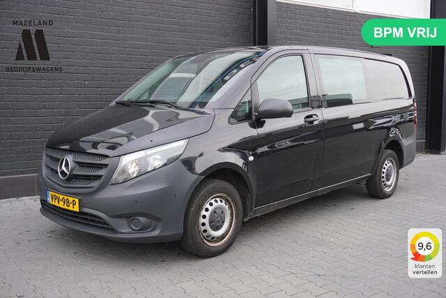 Mercedes-Benz VITO 110 CDI Lang Dubbele cabine EURO 6 - A/C Climate - Cruise - PDC - ¤ 19.950,- Excl.