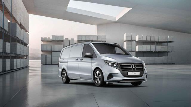 Mercedes-Benz VITO 116 CDI | Aut. | Lang L2 | Select | Trekhaak | 270° Deuren | MBUX | Led koplampen | 3-zits | Apple Carplay \ Android Auto | Certified
