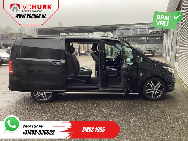 Mercedes-Benz VITO 114 CDI Aut. L2 Dubbel Cabine DC NL Auto/ LED/ Carplay/ 2x Schuifdeur/ Leder/ Stoelverw./ Climate/ Navi/ Camera/ Cruise/ LMV/ Sidebars