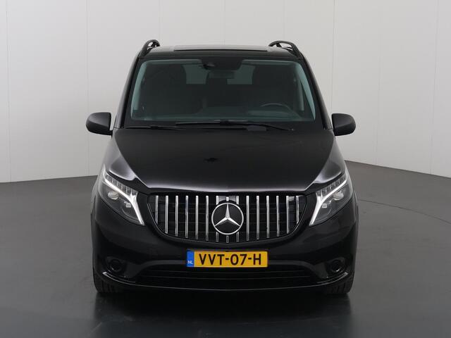 Mercedes-Benz VITO 114 CDI | Aut. | L2 Lang | Dubbele Cabine | Climate Control | Trekhaak 2500kg | Led Koplampen | Navigatie | Parkeercamera | Cruise Control | LM Velgen | Dakspoiler | Certified