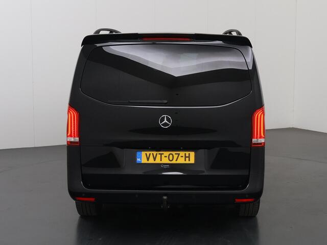 Mercedes-Benz VITO 114 CDI | Aut. | L2 Lang | Dubbele Cabine | Climate Control | Trekhaak 2500kg | Led Koplampen | Navigatie | Parkeercamera | Cruise Control | LM Velgen | Dakspoiler | Certified