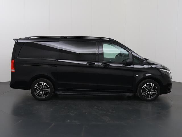 Mercedes-Benz VITO 114 CDI | Aut. | L2 Lang | Dubbele Cabine | Climate Control | Trekhaak 2500kg | Led Koplampen | Navigatie | Parkeercamera | Cruise Control | LM Velgen | Dakspoiler | Certified