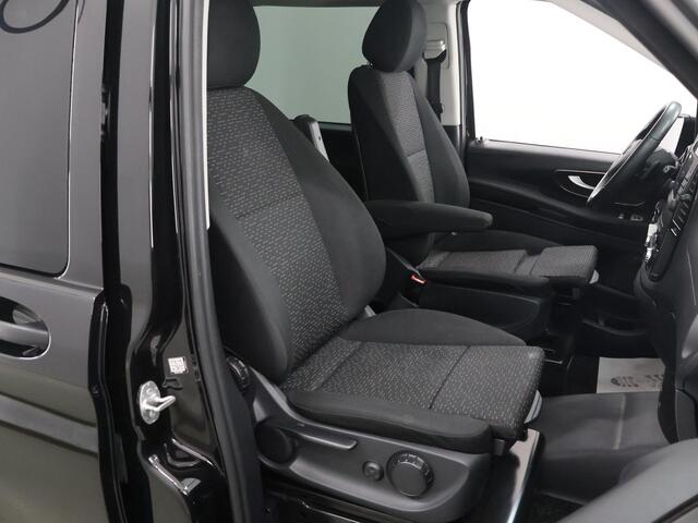 Mercedes-Benz VITO 114 CDI | Aut. | L2 Lang | Dubbele Cabine | Climate Control | Trekhaak 2500kg | Led Koplampen | Navigatie | Parkeercamera | Cruise Control | LM Velgen | Dakspoiler | Certified