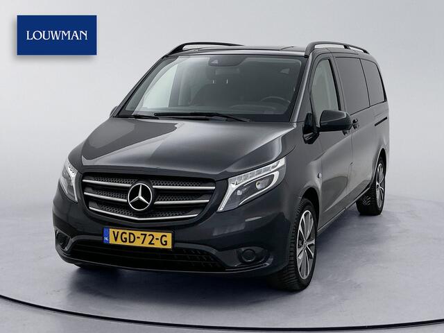 Mercedes-Benz VITO 114 CDI Lang DC Led Stoelverwarming Dubbele cabine Trekhaak Dubbele schuifdeur 5 zitplaatsen Euro 6 Climate control