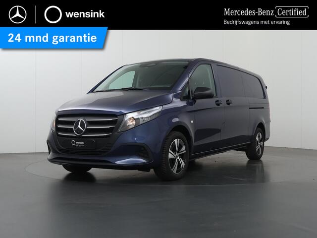 Mercedes-Benz VITO 116 CDI | L3 XL | PRO | AUT. | 2X ZIJSCHUIFDEUR | ACHTERUITRIJCAMERA | LEDER ZWART BEKLEDING | SMARTPHONE INTEGRATIE PAKKET | PARKEERSENSOREN | BETIMMERDE LAADRUIMTE | 2500 KG AHW TREKHAAK