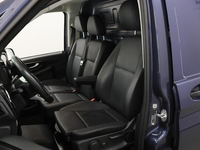 Mercedes-Benz VITO 116 CDI | L3 XL | PRO | AUT. | 2X ZIJSCHUIFDEUR | ACHTERUITRIJCAMERA | LEDER ZWART BEKLEDING | SMARTPHONE INTEGRATIE PAKKET | PARKEERSENSOREN | BETIMMERDE LAADRUIMTE | 2500 KG AHW TREKHAAK
