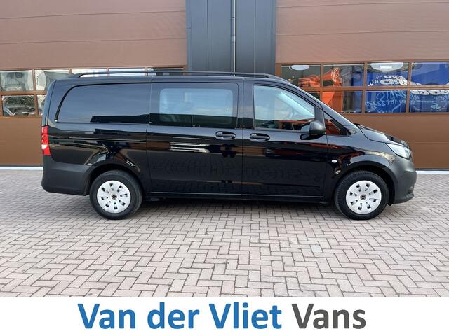 Mercedes-Benz VITO 110 CDI 102pk E6 Lang DC 5p Comfort Lease ¤431 p/m, Airco Clima, Carplay, PDC V+A, Onderhoudshistorie aanwezig