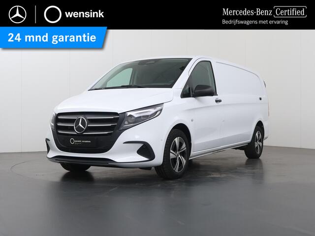 Mercedes-Benz VITO 116 CDI | Aut. | XL L3 | Select | Lederen Stuurwiel | Navigatie | Spiegelpakket | Alarm Klasse 3 | Verwarmde Comfortstoel Bestuurder en Bijrijdersbank | Airco | Dodehoekassistent | Parkeerpakket | Cruisecontrol | Trekhaak 2500kg | Achterdeuren 270 Graden 