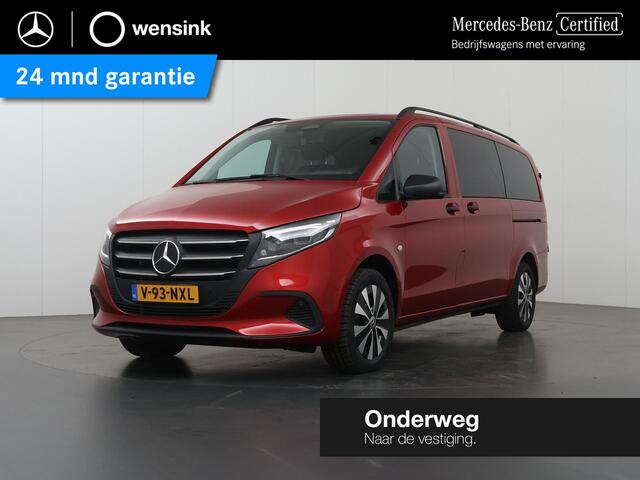 Mercedes-Benz VITO 124 CDI | 239 PK | 4X4 AUT. | L2 | DUBBEL CABINE | ELEKTRISCHE DEUREN | RONDOM CAMERA | KUNST LEDER | STOELVERWARMING | MEMORY SEATS | 2500 KG TREKHAAK | NAVIGATIE | SMARTPHONE INTEGRATIE | SPIEGELPAKKET | BOM VOL | CERTIFIED