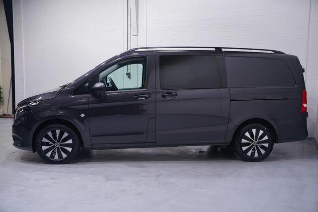Mercedes-Benz VITO 116 CDI 163 pk Dubbel Cabine Lang 2x Schuifdeur LED Koplampen, Camera achter, Audio 30, PDC V+A, 5-Zits