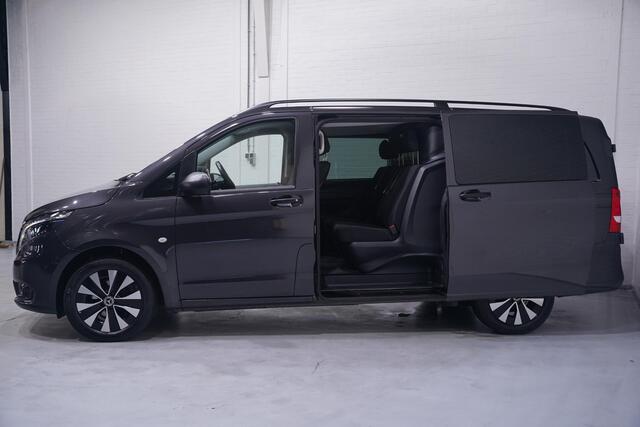 Mercedes-Benz VITO 116 CDI 163 pk Dubbel Cabine Lang 2x Schuifdeur LED Koplampen, Camera achter, Audio 30, PDC V+A, 5-Zits
