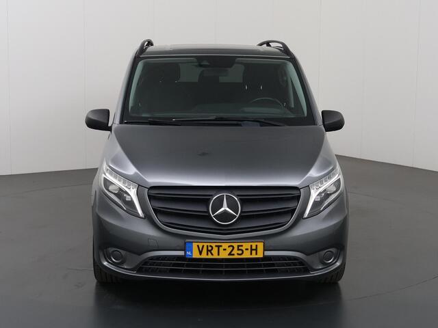 Mercedes-Benz VITO 114 CDI | AUT. | XL L3 | DUBBELE CABINE | MARGE | 2X ZIJSCHUIFDEUR | CAMERA | LED | STOELVERWARMING | NAVIGATIE | CRUISE CONTROL | CLIMATE CONTROL | LAADRUIMTE BETIMMERING | TREKHAAK