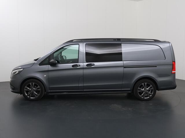 Mercedes-Benz VITO 114 CDI | AUT. | XL L3 | DUBBELE CABINE | MARGE | 2X ZIJSCHUIFDEUR | CAMERA | LED | STOELVERWARMING | NAVIGATIE | CRUISE CONTROL | CLIMATE CONTROL | LAADRUIMTE BETIMMERING | TREKHAAK