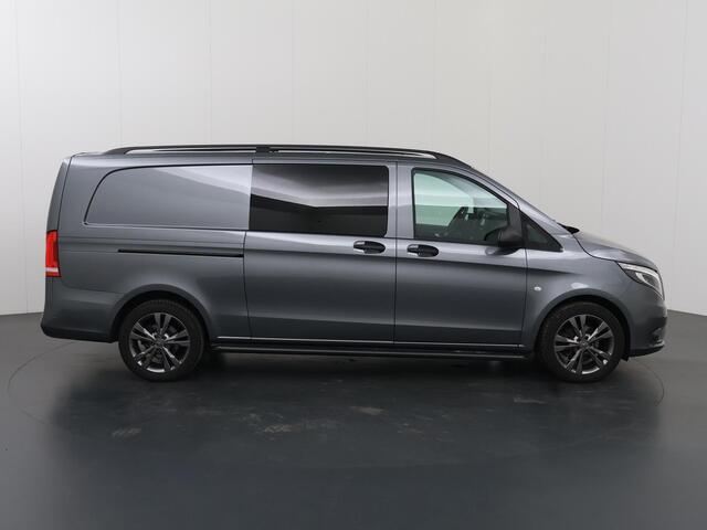 Mercedes-Benz VITO 114 CDI | AUT. | XL L3 | DUBBELE CABINE | MARGE | 2X ZIJSCHUIFDEUR | CAMERA | LED | STOELVERWARMING | NAVIGATIE | CRUISE CONTROL | CLIMATE CONTROL | LAADRUIMTE BETIMMERING | TREKHAAK