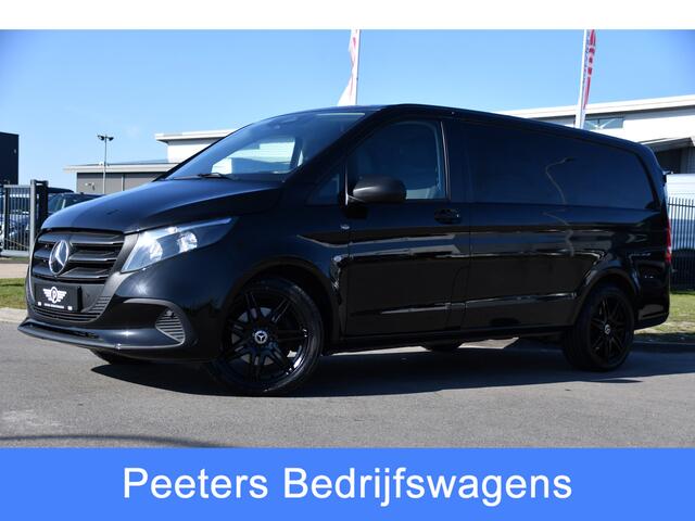 Mercedes-Benz VITO 116 CDI L2 Black Edition FACE LIFT, Camera, Cruise, Carplay, Leder, Automaat, 164pk, Trekhaak, Multimedia, Uniek!