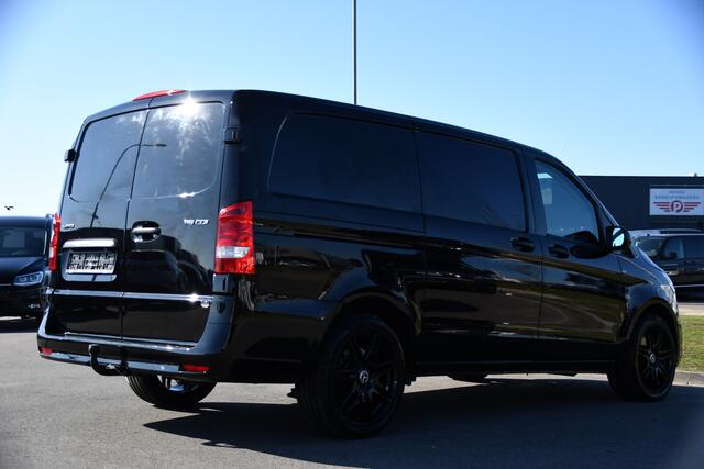 Mercedes-Benz VITO 116 CDI L2 Black Edition FACE LIFT, Camera, Cruise, Carplay, Leder, Automaat, 164pk, Trekhaak, Multimedia, Uniek!