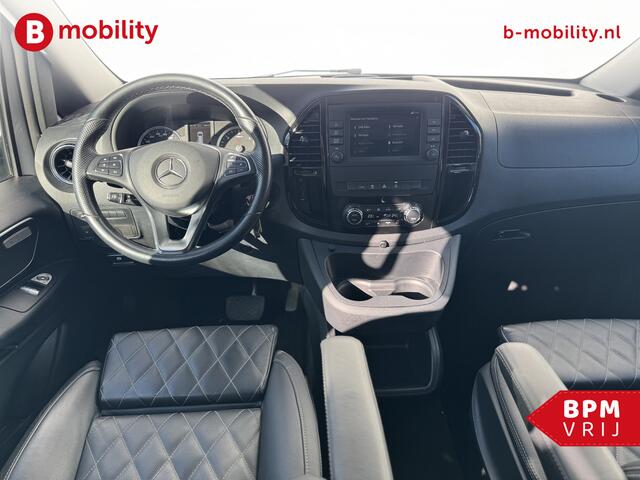 Mercedes-Benz VITO TOURER 124 CDI LANG Dubbel Cabine Leer Trekhaak | Adaptive Cruise Control | Apple CarPlay | Achteruitrijcamera