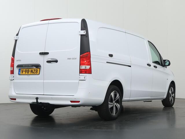 Mercedes-Benz VITO 116 CDI | AUT. | XL L3 | SELECT | NAVIGATIE | CAMERA | MULTI-BEAM LED | ACHTERDEUREN | STOELVERWARMING | KUNST LEDER | TREKHAAK | LICHTMETALEN WIELEN | 270 DEUREN | CERTIFIED
