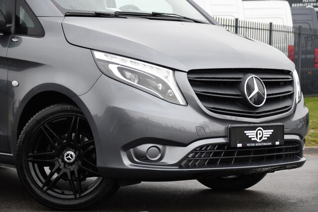 Mercedes-Benz VITO 116 CDI L2 PB Edition Camera, Cruise, Carplay, LED, Automaat, 164pk, Trekhaak, Stoelverwarming, Sensoren, Uniek!