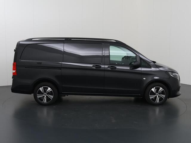 Mercedes-Benz VITO 116 CDI | L2 | SELECT | 160 PK | AUTOMAAT | MULTI-BEAM LED | 2500 KG TREKHAAK | ZWART LEDER | 270° DEUREN | BETIMMERDE LAADRUIMTE | STOELVERWARMING | CRUISE CONTROL | AIRCO | APPLE CARPLAY EN ANDROID AUTO