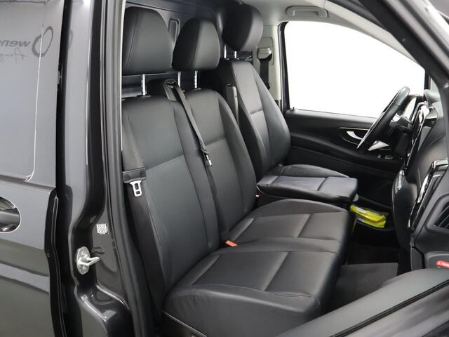 Mercedes-Benz VITO 116 CDI | L2 | SELECT | 160 PK | AUTOMAAT | MULTI-BEAM LED | 2500 KG TREKHAAK | ZWART LEDER | 270° DEUREN | BETIMMERDE LAADRUIMTE | STOELVERWARMING | CRUISE CONTROL | AIRCO | APPLE CARPLAY EN ANDROID AUTO