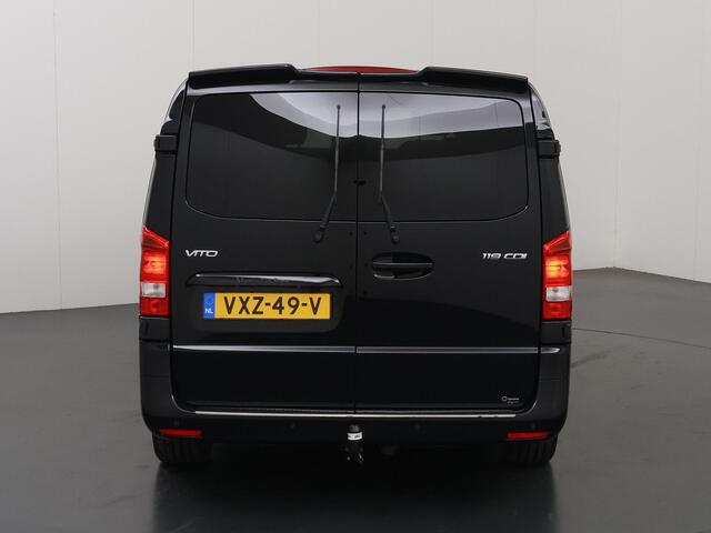 Mercedes-Benz VITO 119 CDI | Aut. | L2 Lang | Dubbele Cabine | LED Koplampen | LM Velgen | Sidebars | Lederen bekleding | Trekhaak | Parkeercamera | Navigatie | Certified