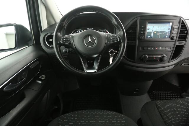 Mercedes-Benz VITO 114 CDI Extra Lang | Aut. | 19"LMV Brabus | Airco | Adap. Cruise | Camera | Navi | 3 Zits | 2xSchuifdeur | Trekhaak