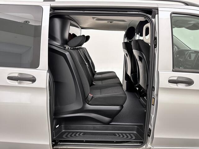 Mercedes-Benz VITO 119 CDI Extra Lang DC Dubbele schuifdeur Led Navigatie Dubbele cabine Stoelverwarming Climate control