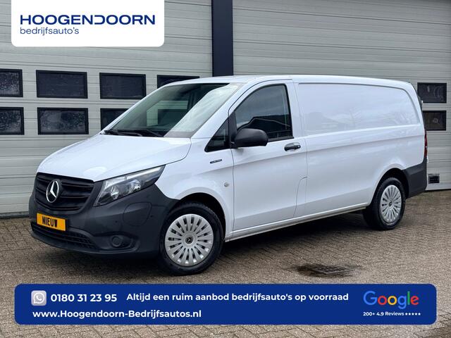 Mercedes-Benz VITO eVito 112 66 kWh AC+DC Snelladen SoH 97,6 % L2 Lang - Apple Carplay - Betimmerd