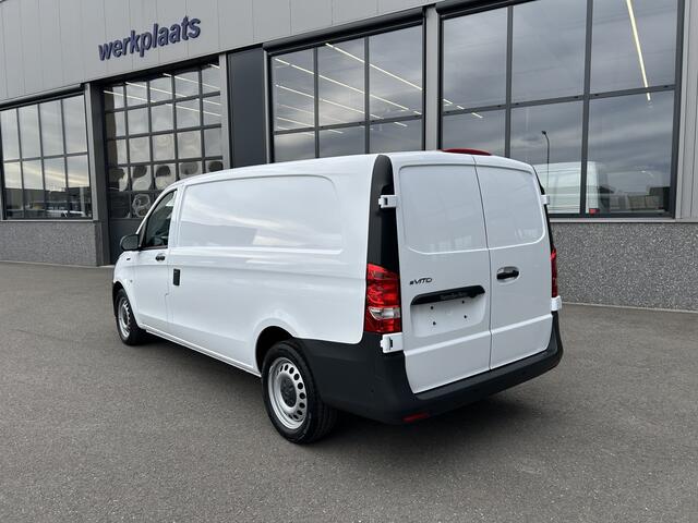 Mercedes-Benz VITO eVito Extra Lang 66 kWh / 284km WLTP / Camera / Parkeersensoren / Audio 30 / Airco / Cruise control / Achterdeuren